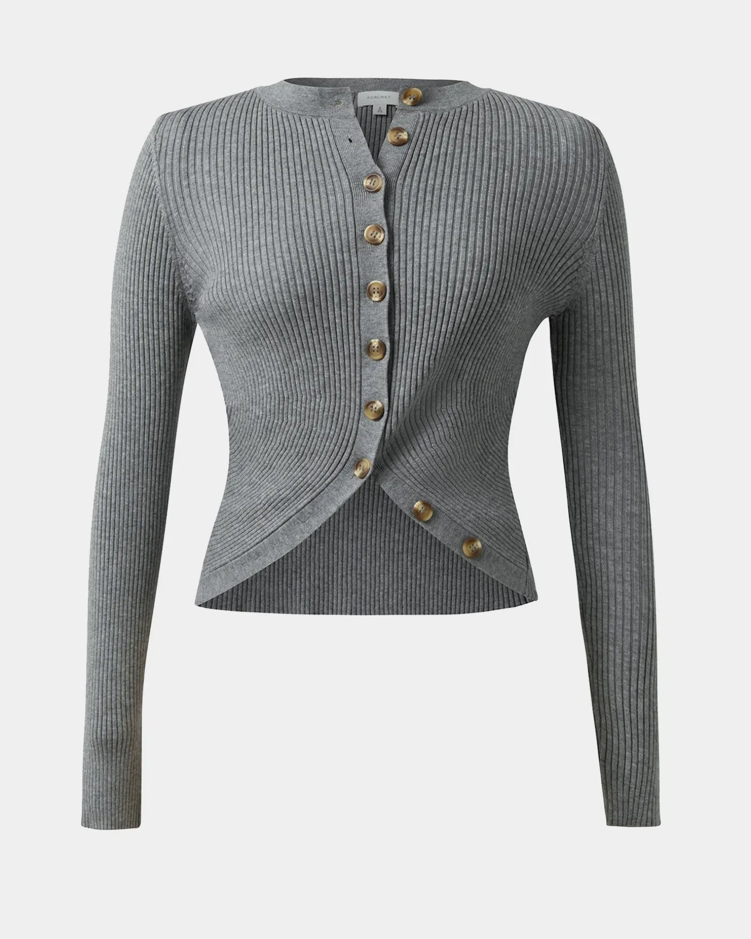 Abaya Button Crop Knit