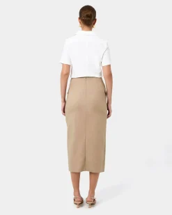 Abby Asymmetric Tailored Skirt