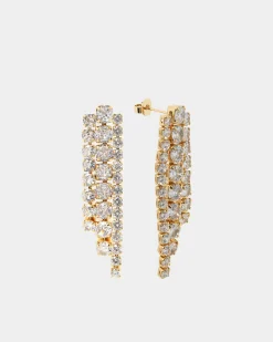 Abby 16k Gold Plated Earrings