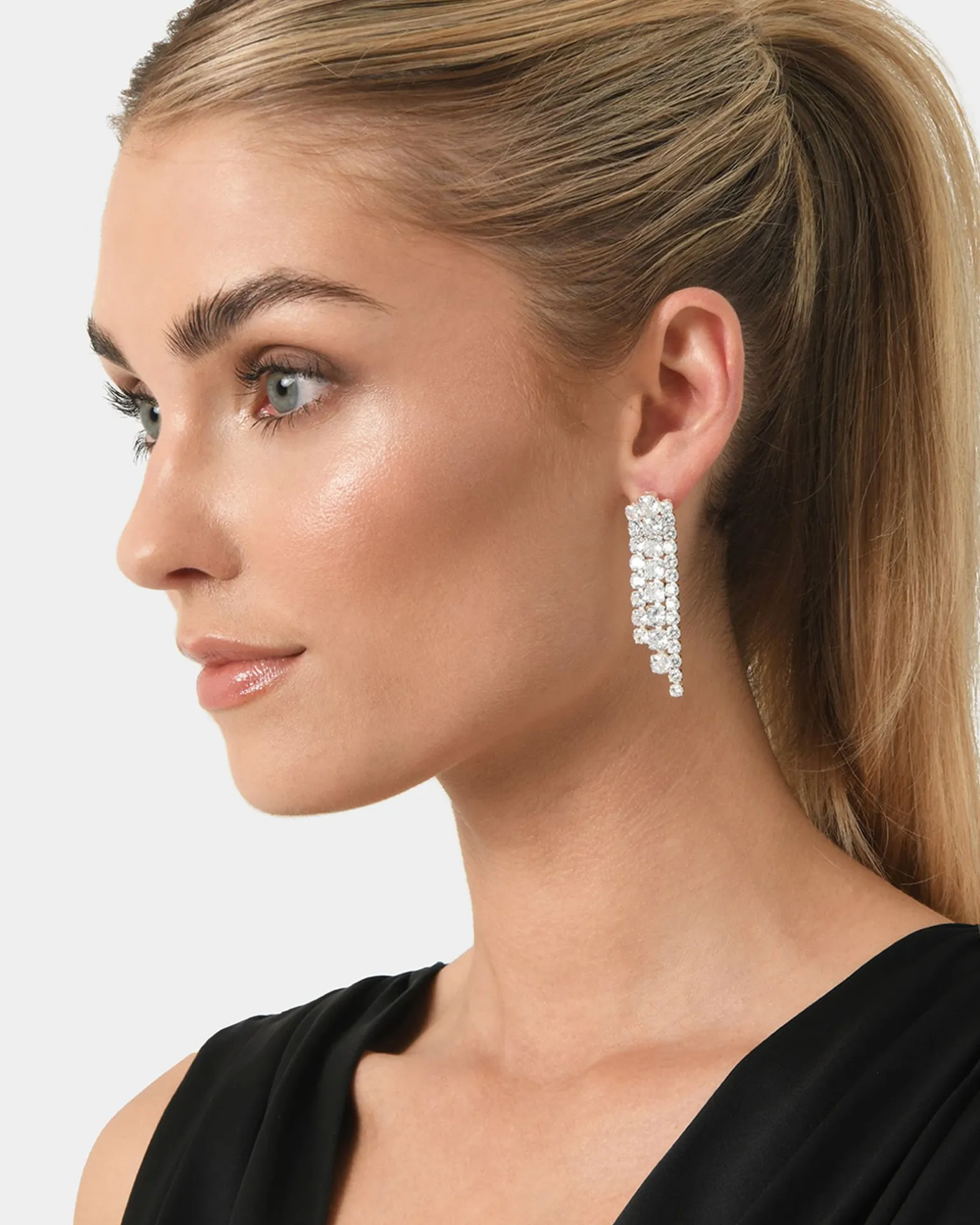 Abby Sterling Sil Plat Earring