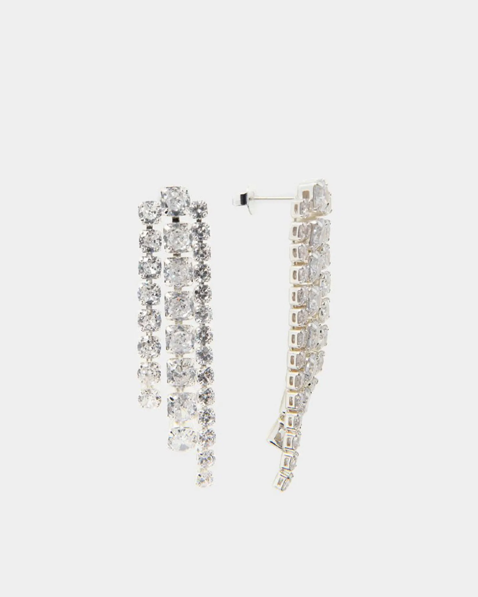 Abby Sterling Sil Plat Earring
