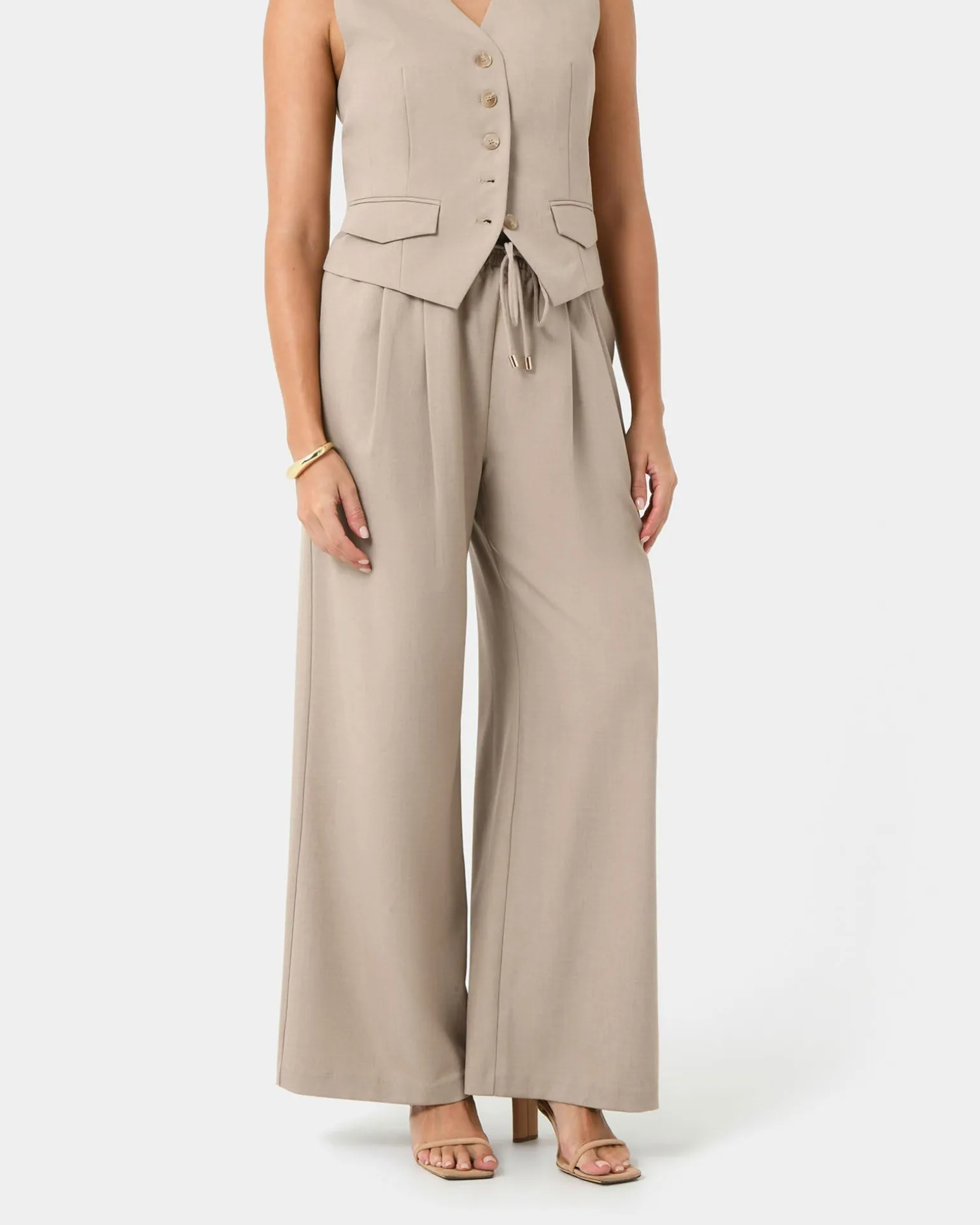 Abel Elastic Waist Relax Pants
