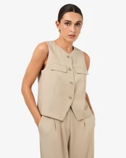 Abel Relaxed Pocket Vest