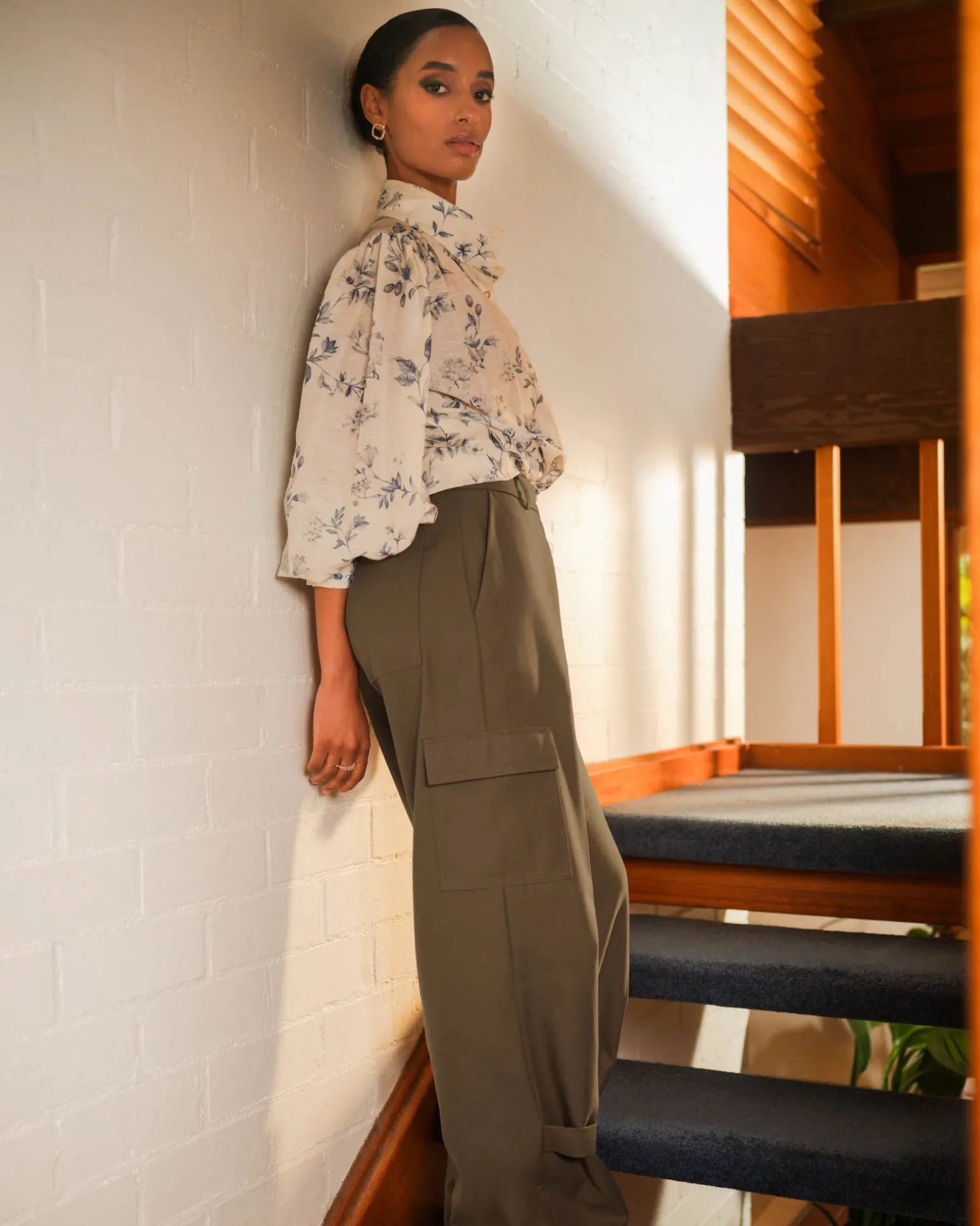 Abigail Cargo Relaxed Pants