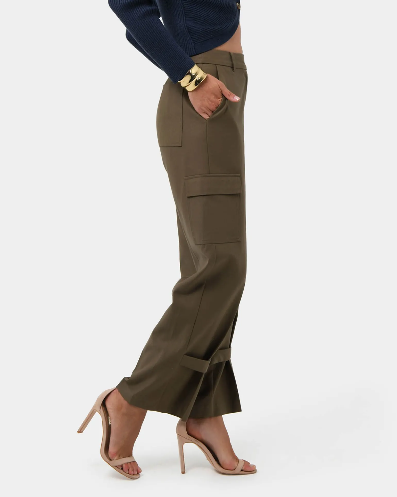 Abigail Cargo Relaxed Pants