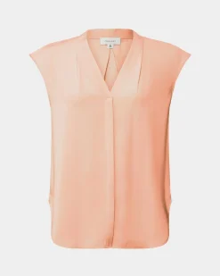 Adelaide V-neck Cap Sleeve Top
