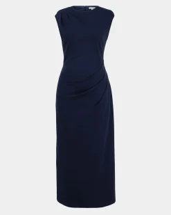 Adele Pleated Midi Dress
