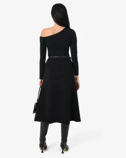 Adele Side Panel Midi Skirt