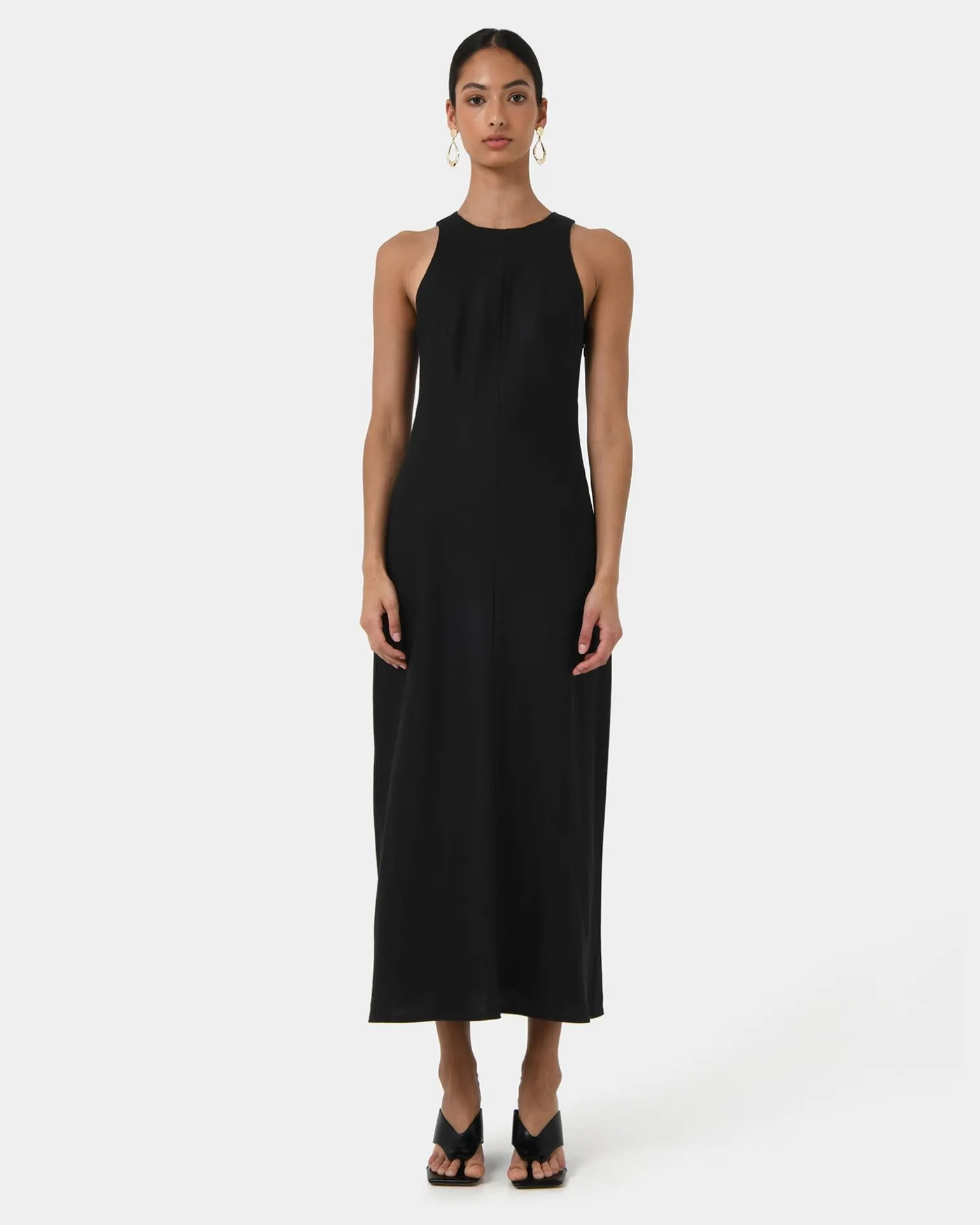 Aiya Bias Midi Dress
