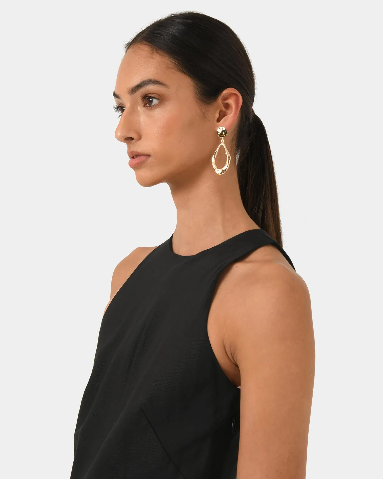 Aiya Bias Midi Dress