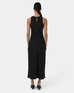 Aiya Bias Midi Dress