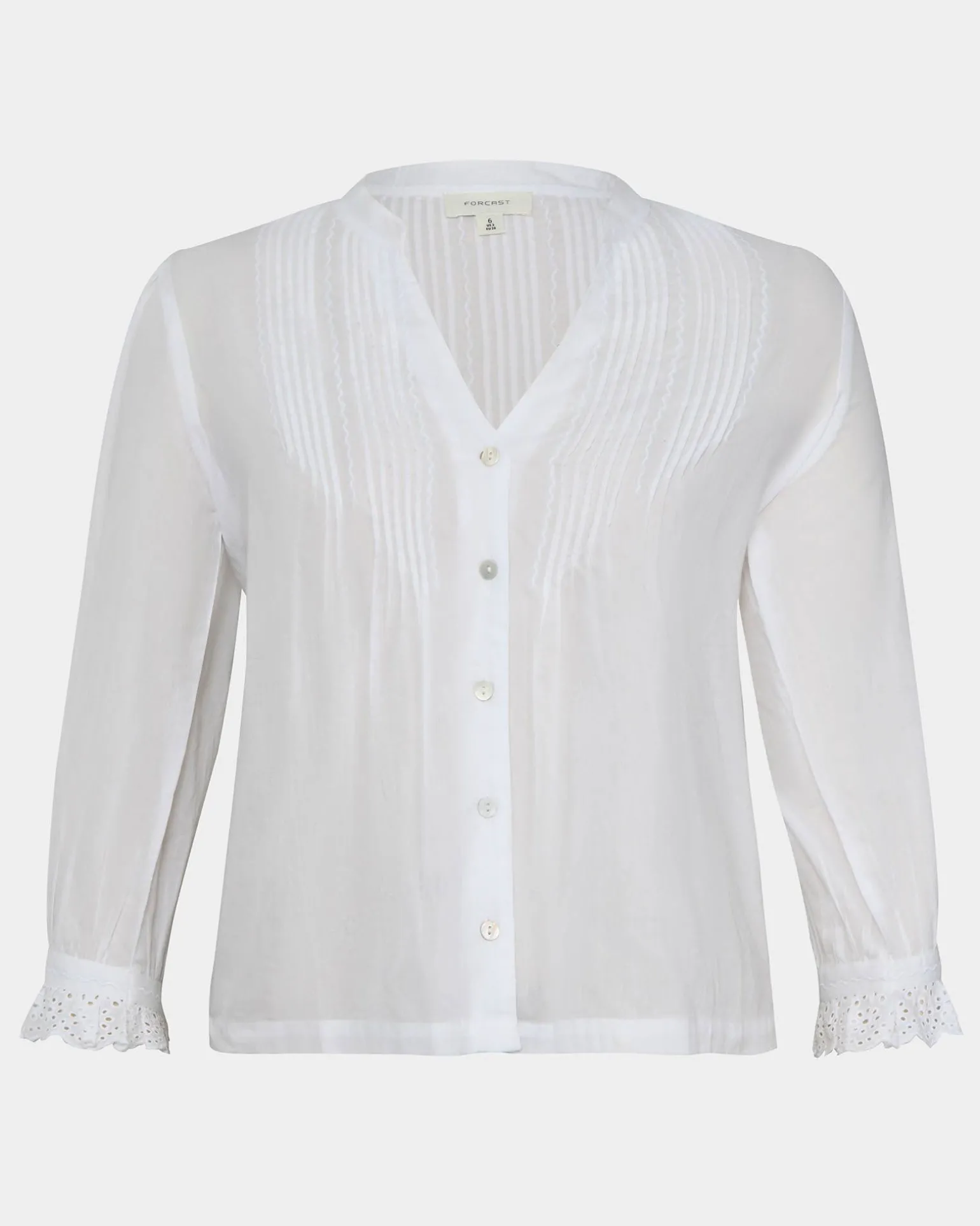 Akira Vneck Embroidery Blouse