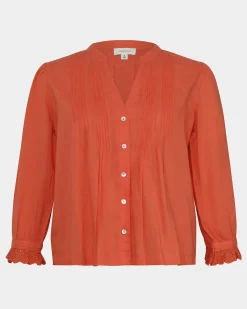 Akira Vneck Embroidery Blouse