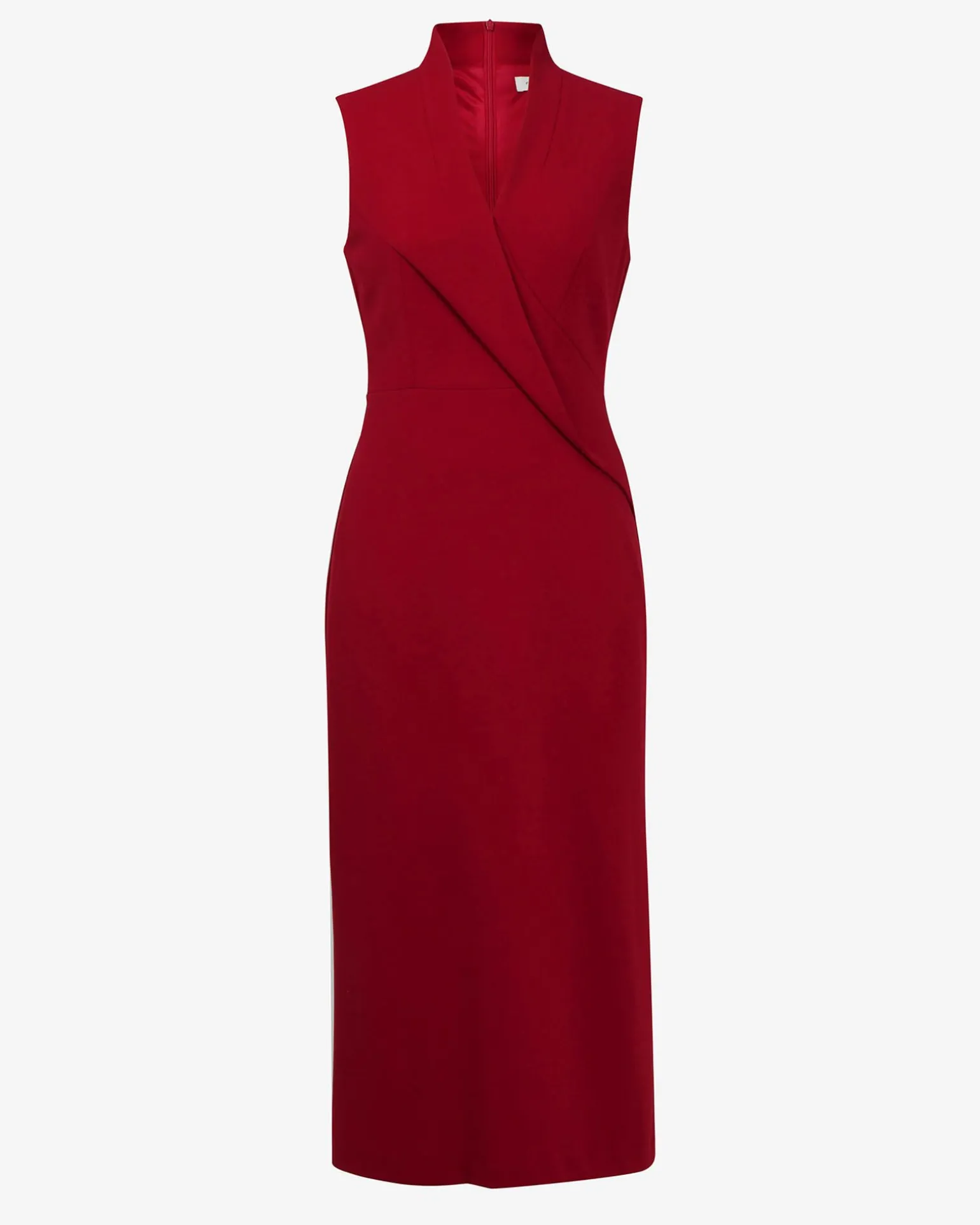 Alaia Twisted Lapel Midi Dress