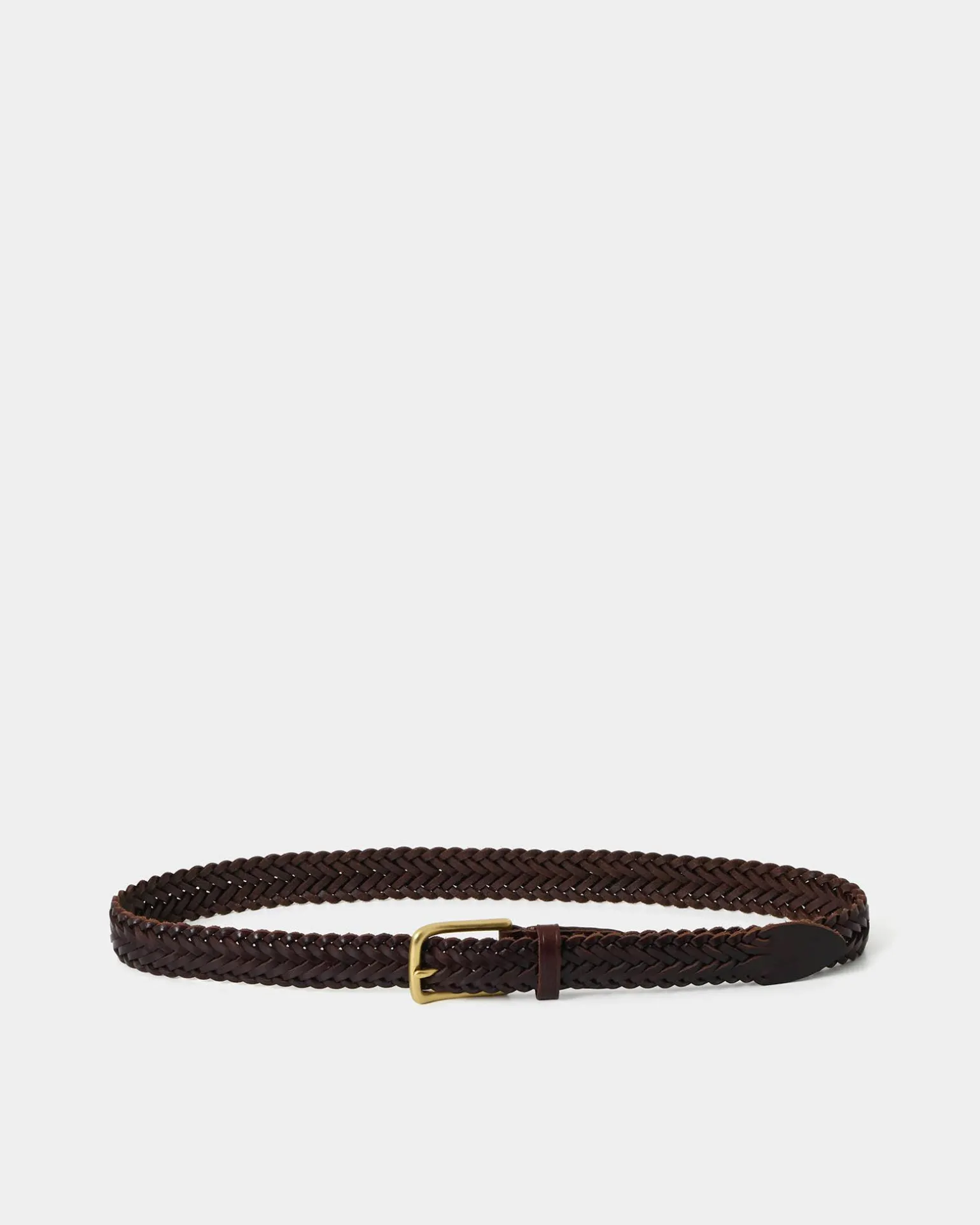 Alexandra Woven Leather Belt