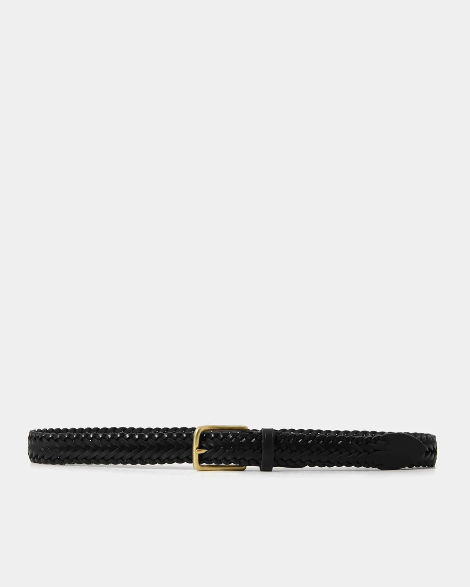 Alexandra Woven Leather Belt