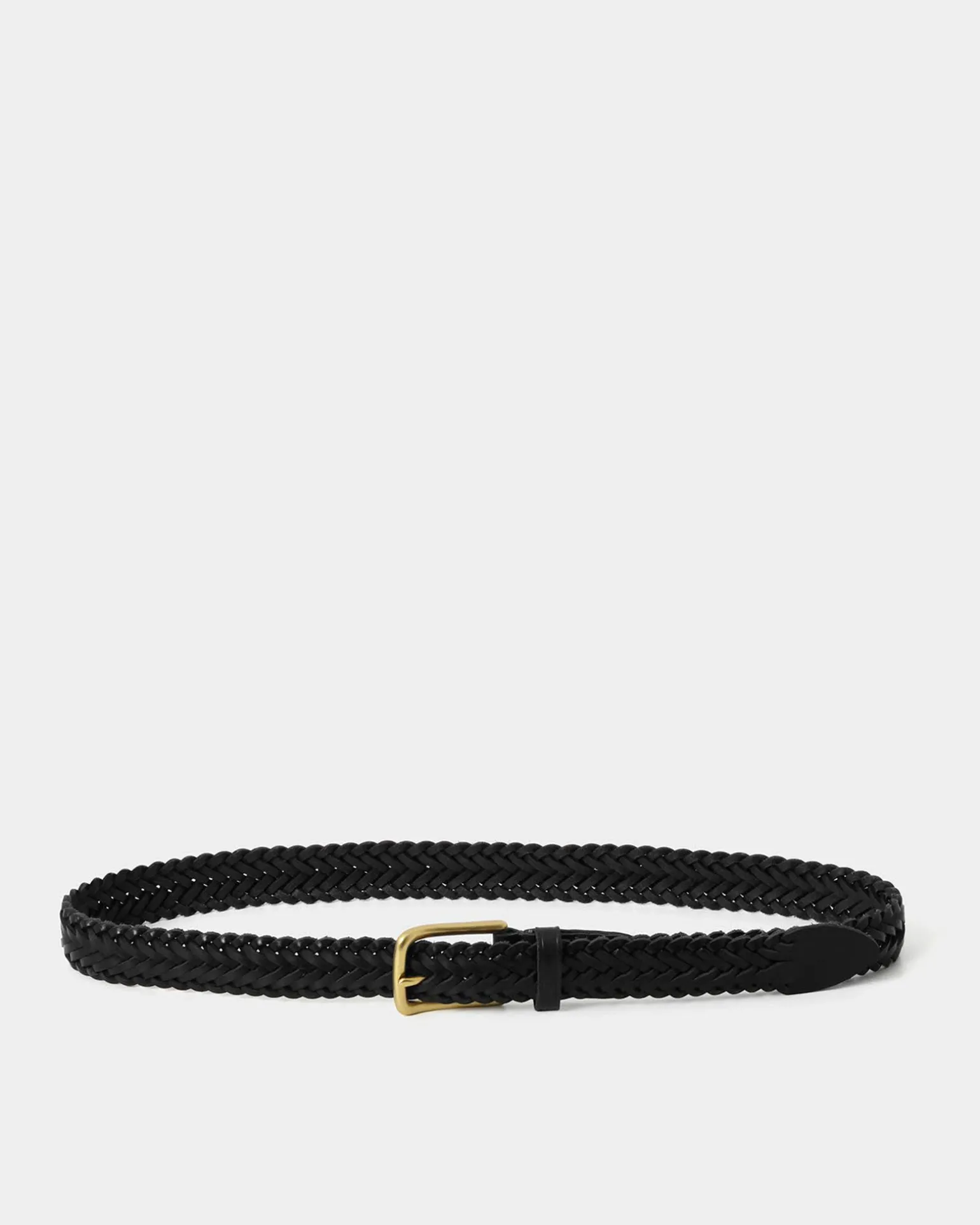 Alexandra Woven Leather Belt