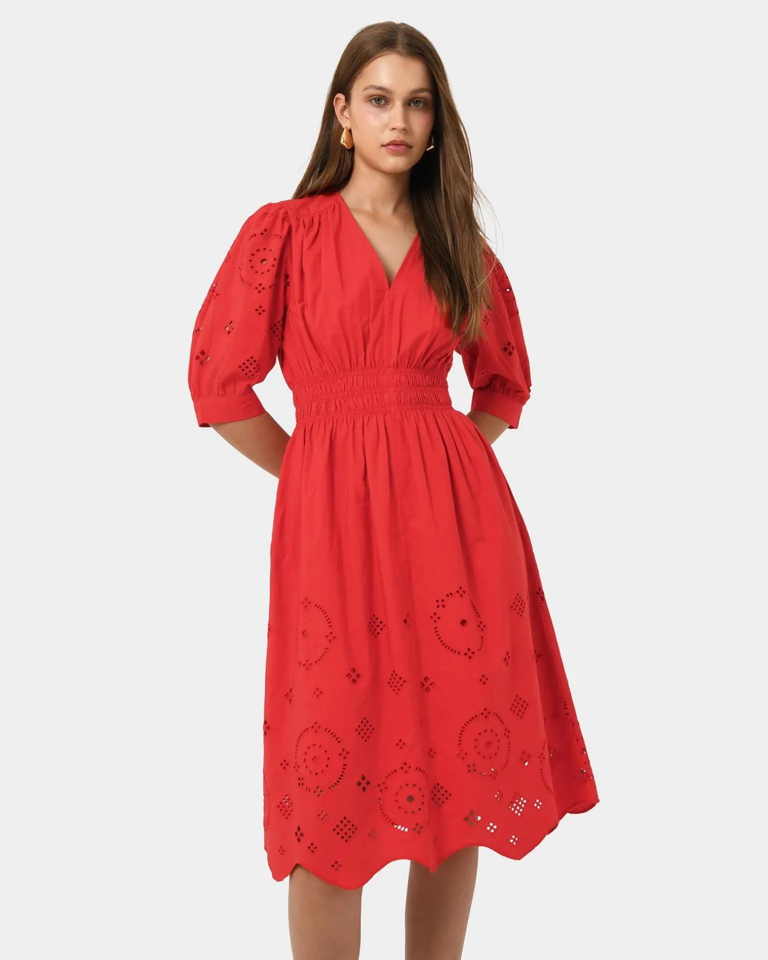 Ali Embroidered Dress