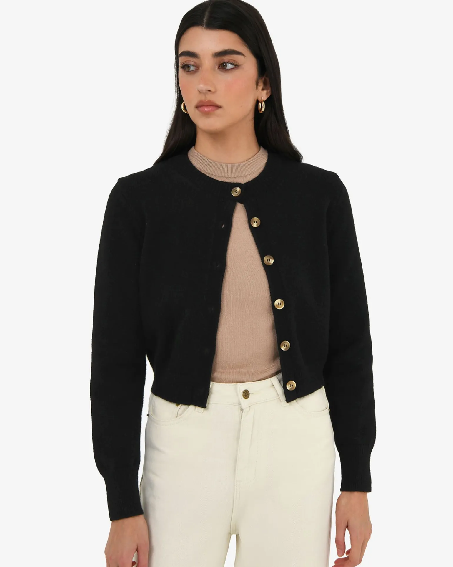 Alina Button Cardigan