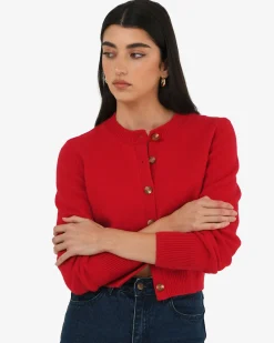 Alina Button Cardigan
