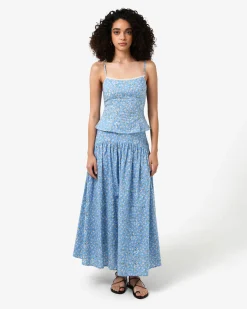 Alisa Gathered Full Skirt