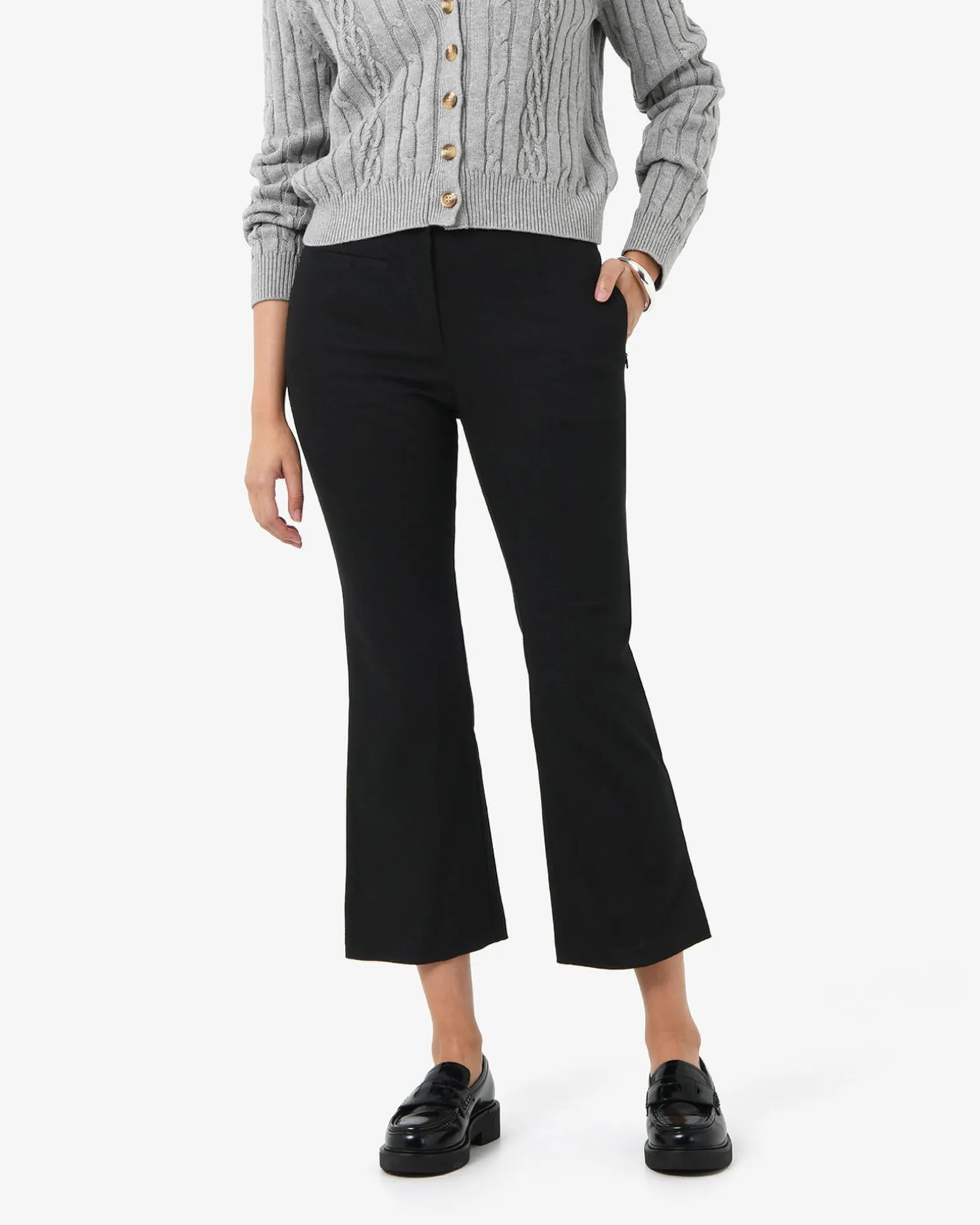 Alison Crop Flared Pants