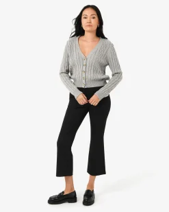 Alison Crop Flared Pants