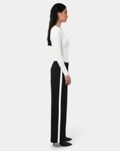 Alla Contrast Elastic Pants