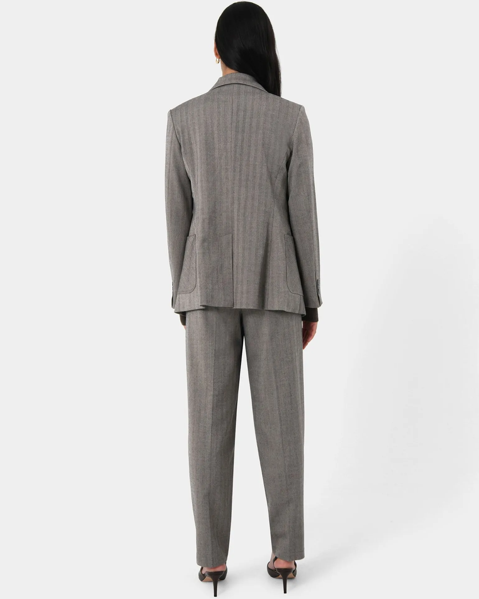 Allara Herringbone Jacket