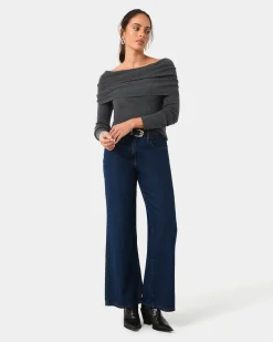 Ally Off Shoulder Knit