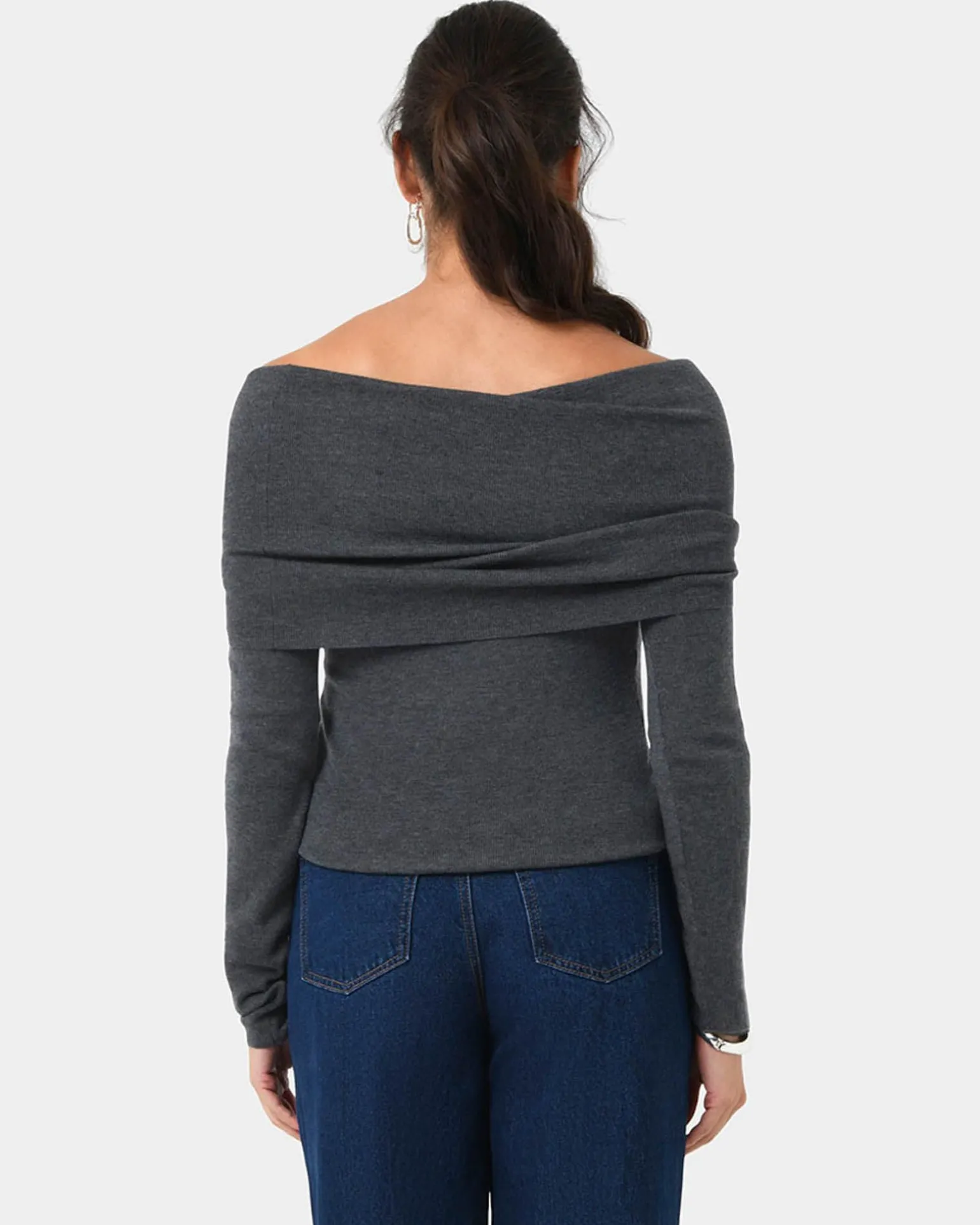 Ally Off Shoulder Knit