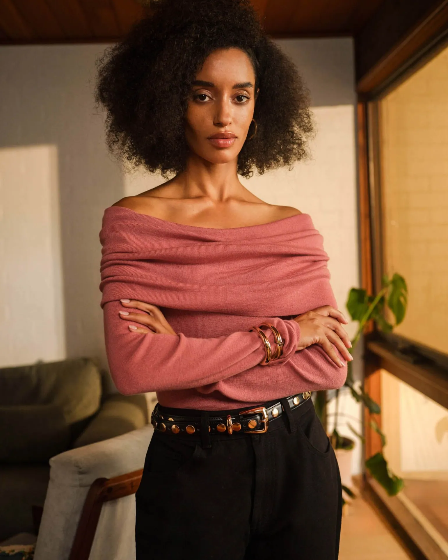 Ally Off Shoulder Knit