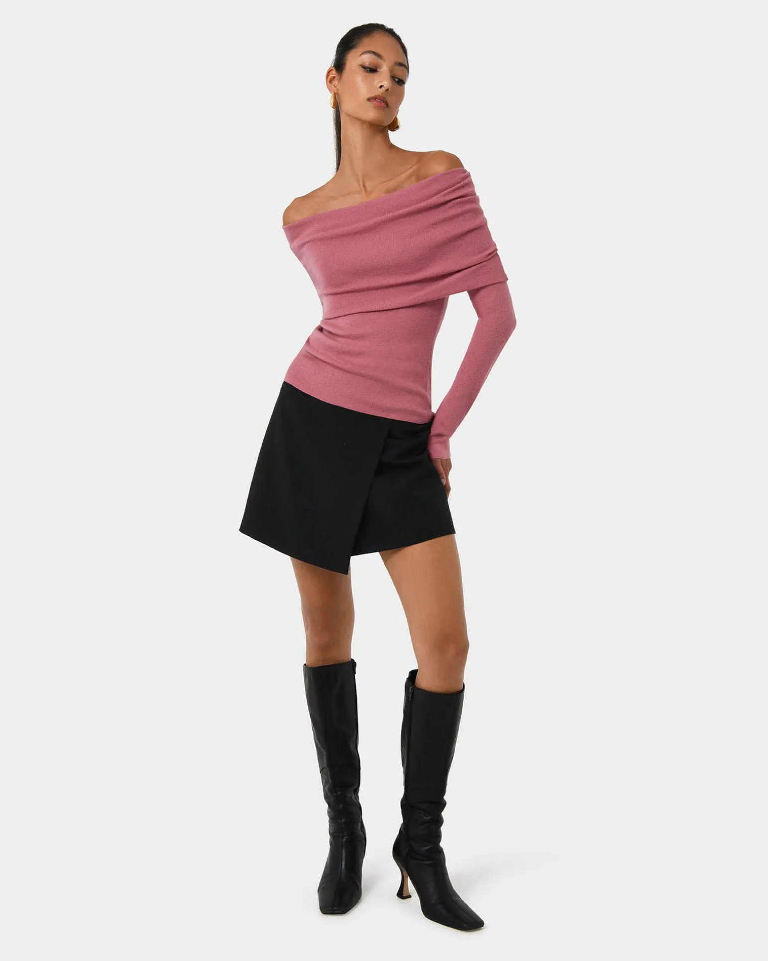 Ally Off Shoulder Knit