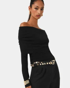 Ally Off Shoulder Knit