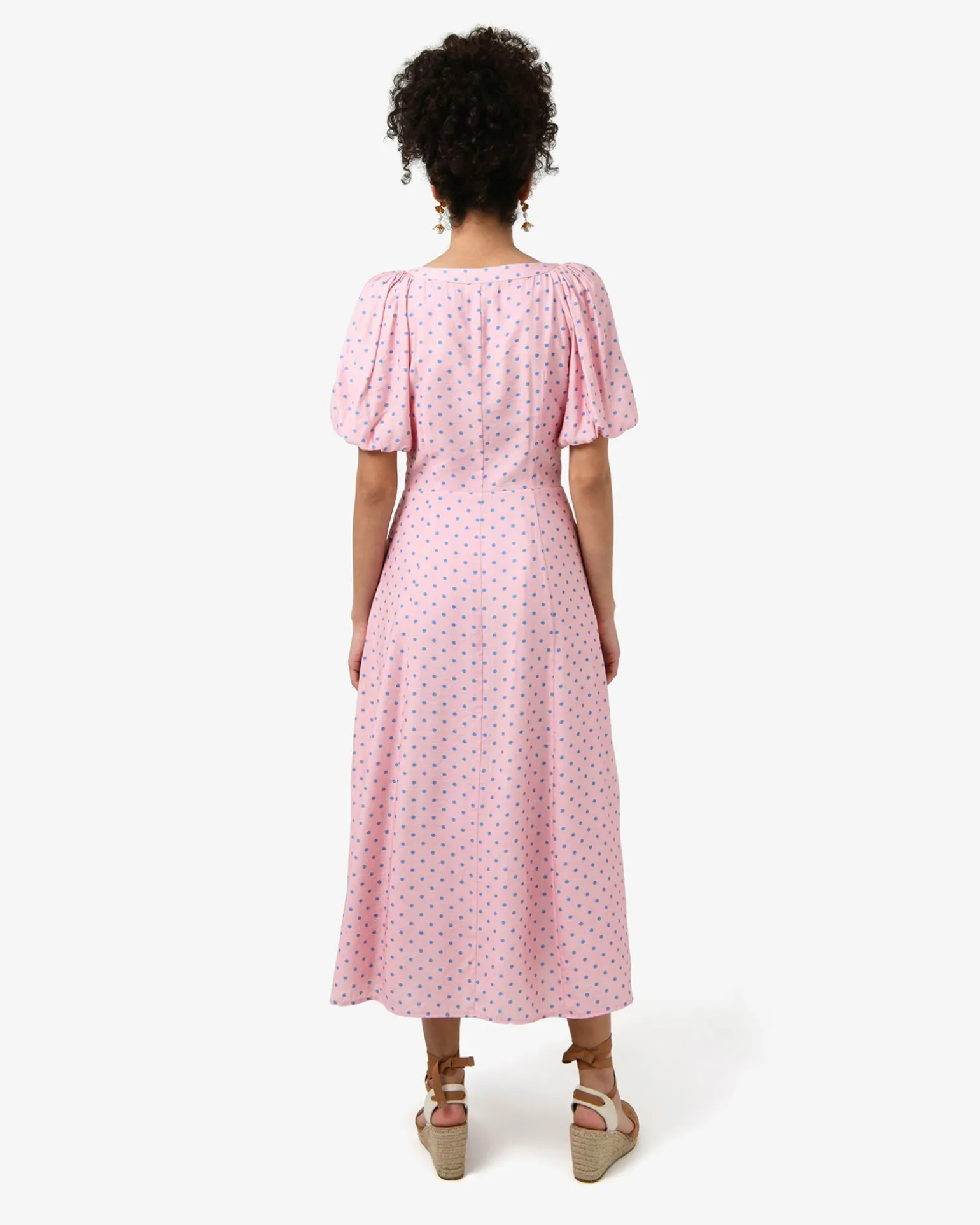 Almeria Polka Dot Dress