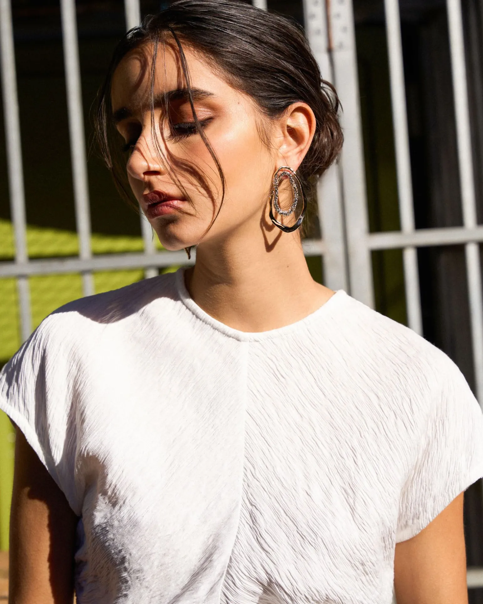 Amara Organic Shaped Earring