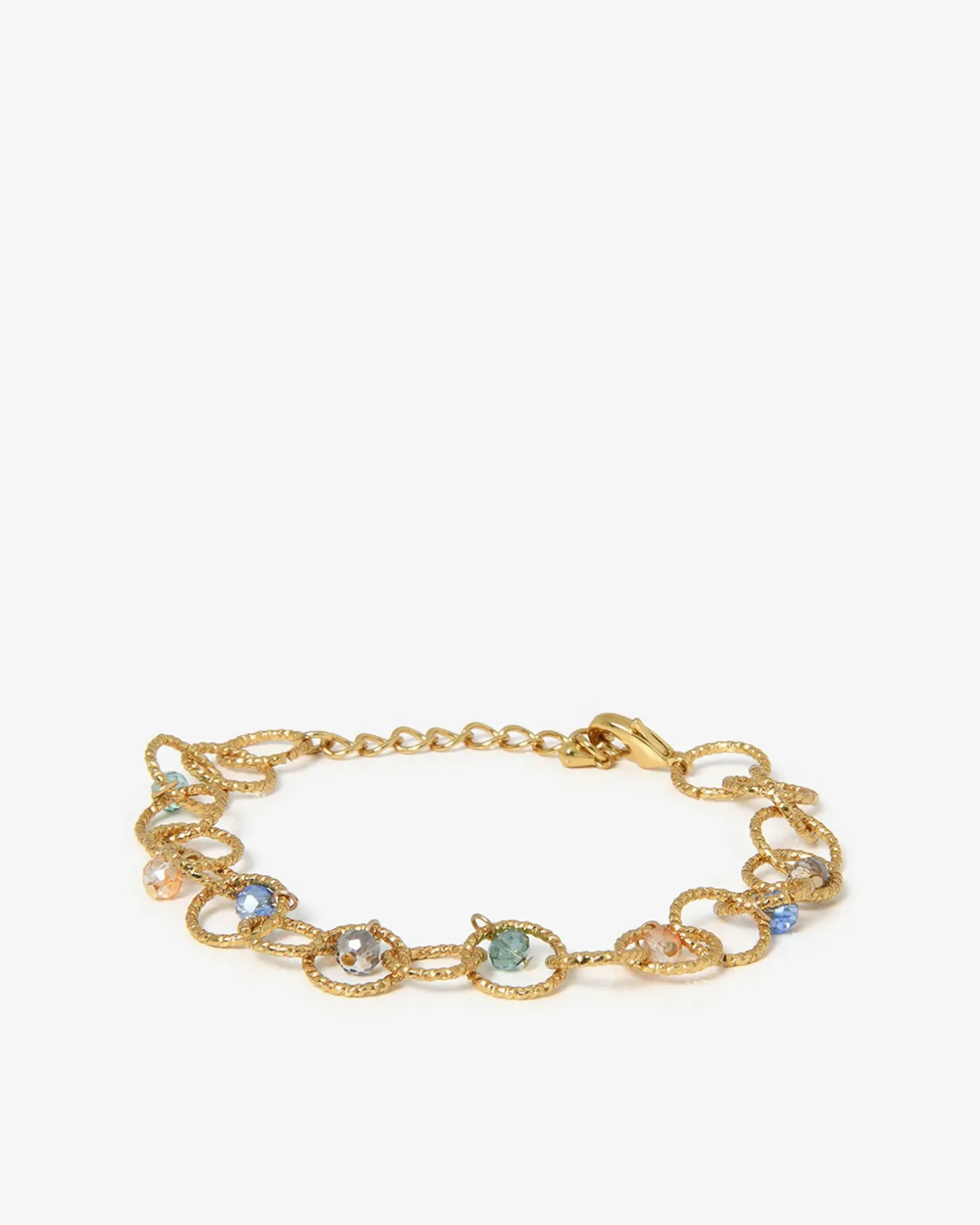 Amaris Crystal Chain Bracelet
