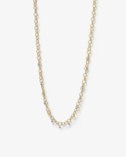 Amaris Crystal Chain Necklace