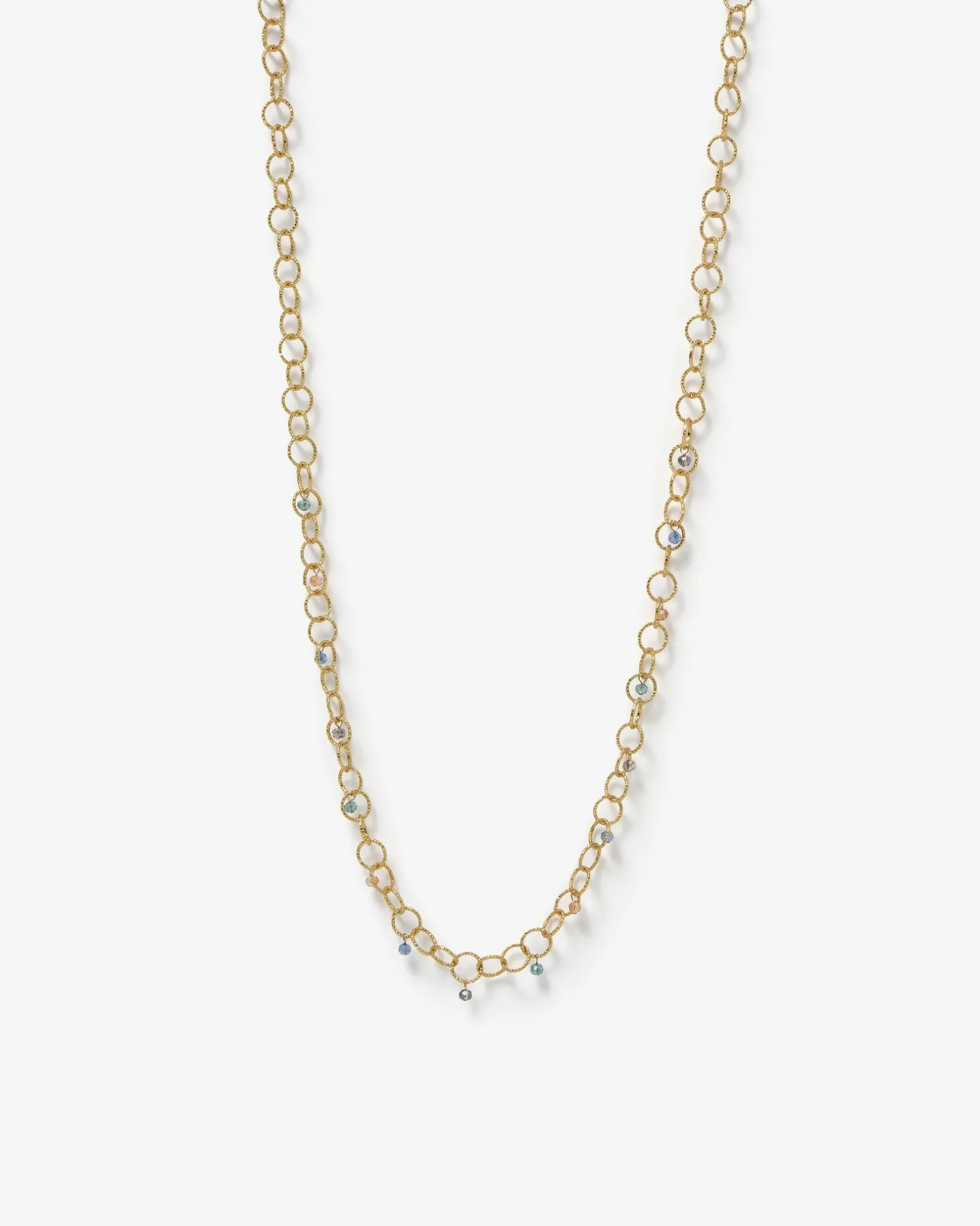 Amaris Crystal Chain Necklace