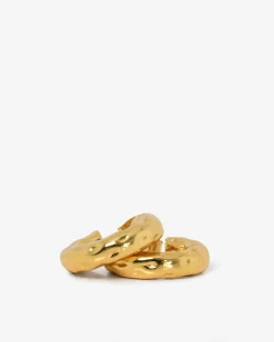 Amaris Gold Hoop Earrings