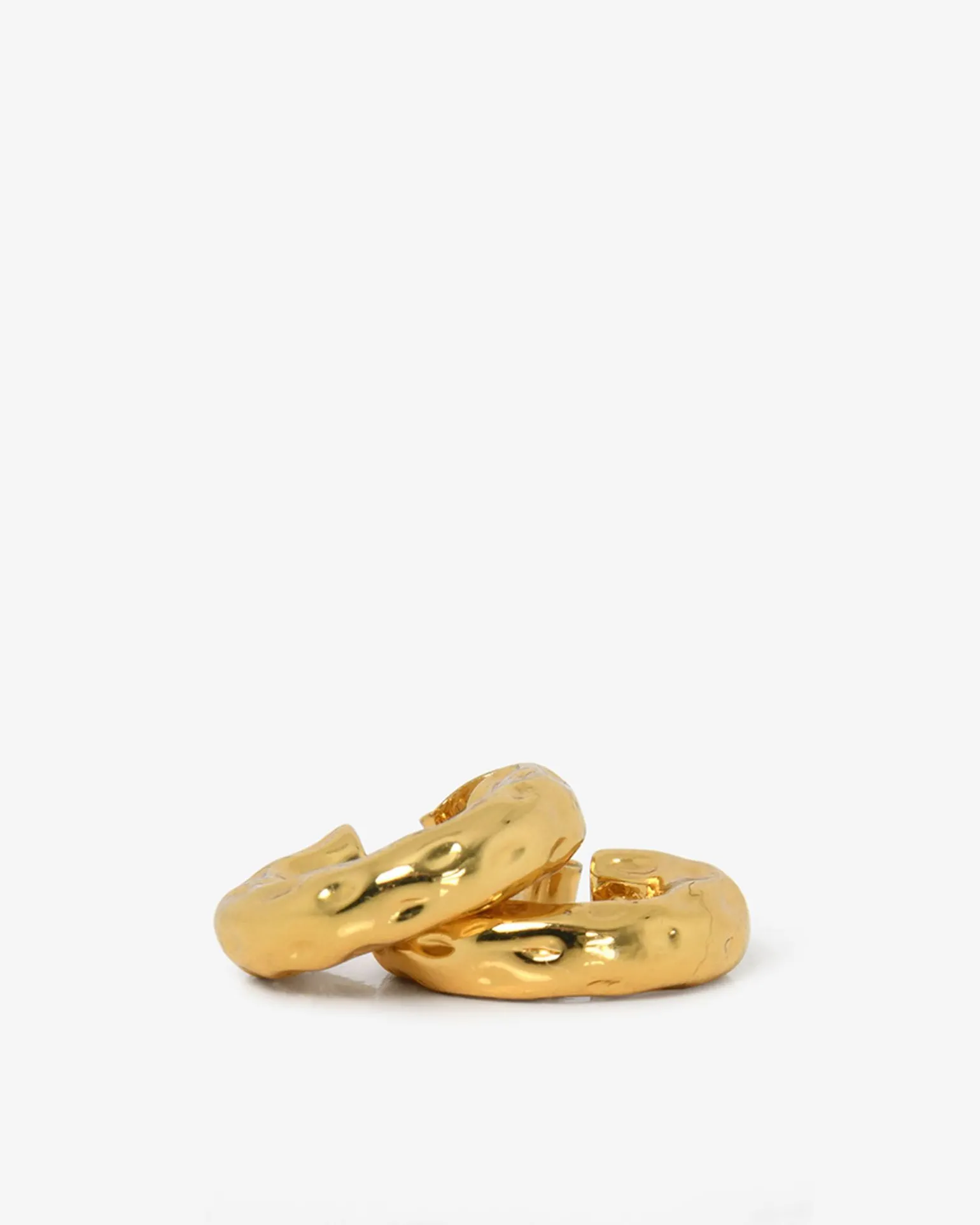 Amaris Gold Hoop Earrings
