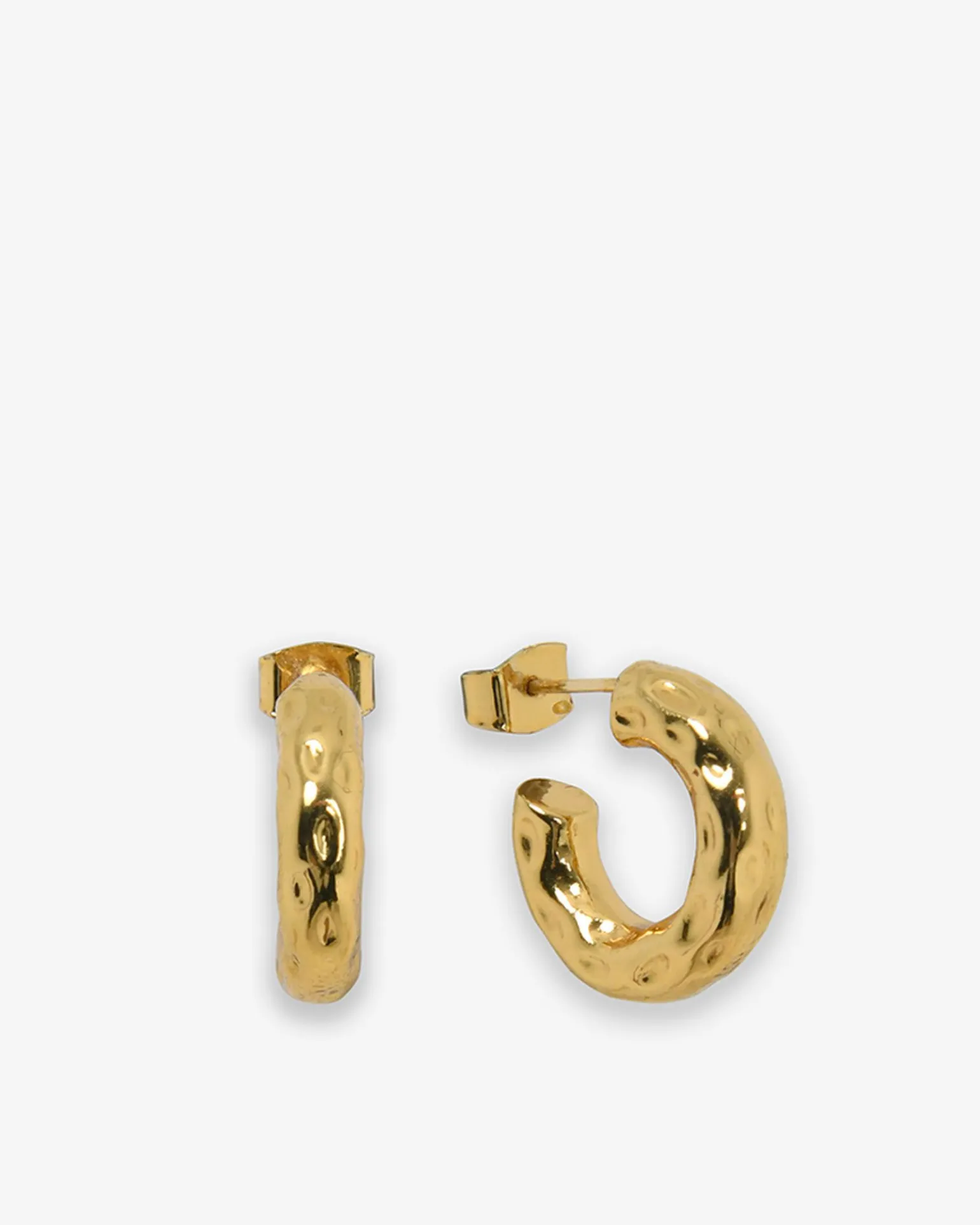 Amaris Gold Hoop Earrings