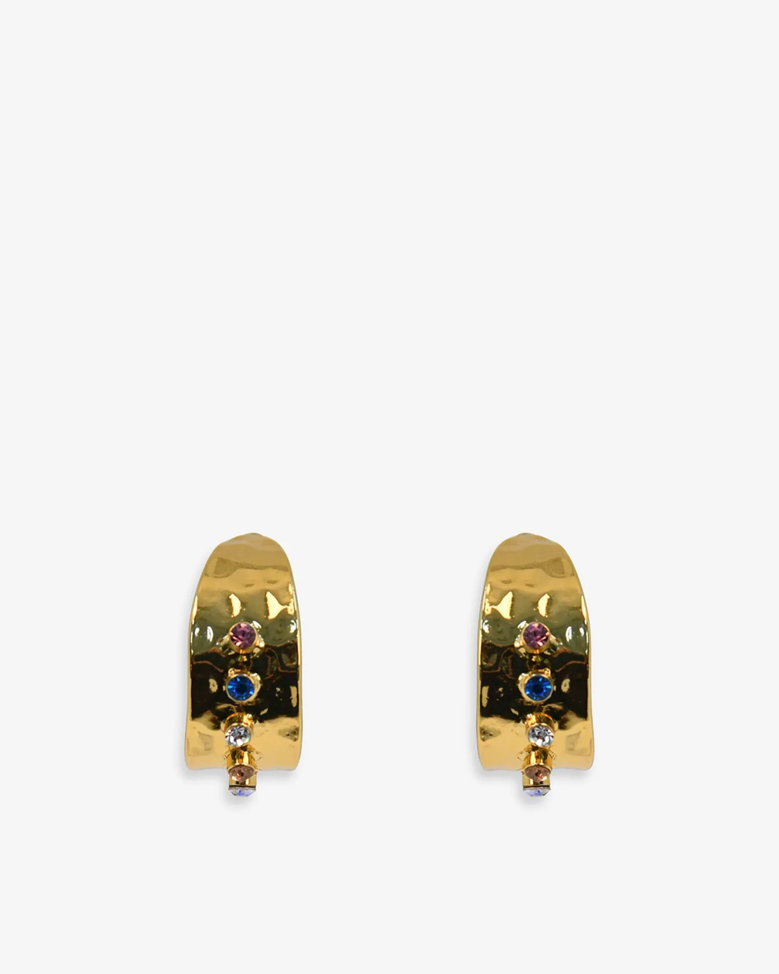 Amaris Gold Hoop Earrings