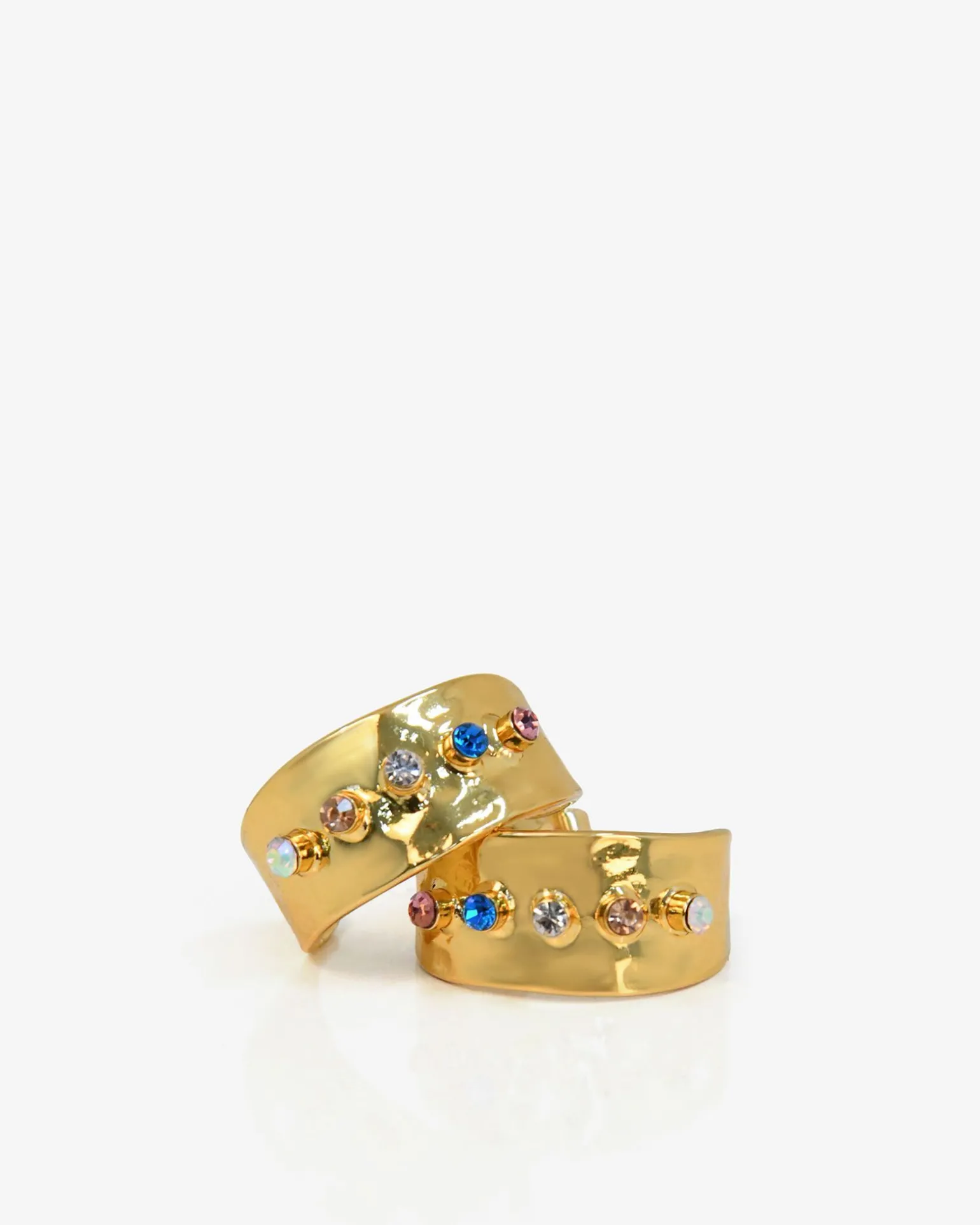 Amaris Gold Hoop Earrings