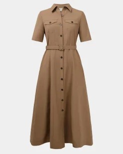 Amera Belted Utility Dress