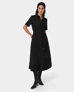 Amera Belted Utility Dress