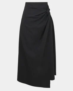 Amera Twist Midi Skirt