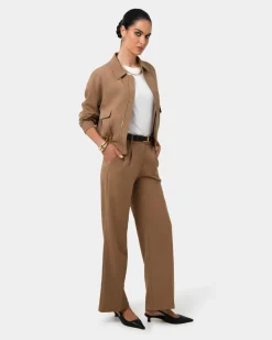 Amera Wide Leg Tailored Pants