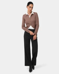 Amera Wide Leg Tailored Pants