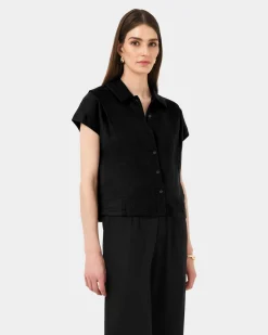 Ami Linen Collar Shirt